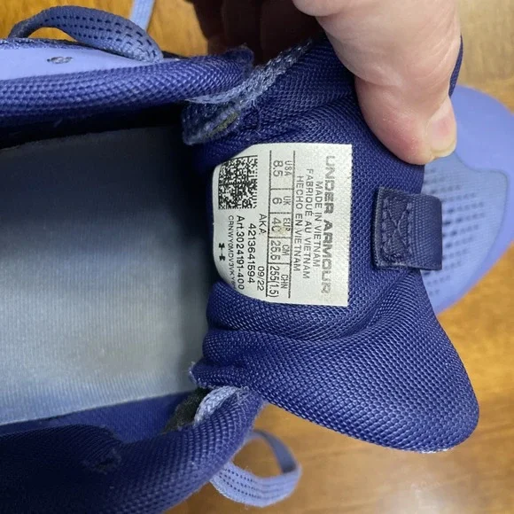 Under Armour Women's Charged Bandit Trail Running 2 Shoes In Baja Blue  Size 8.5 - Picture 9 of 10